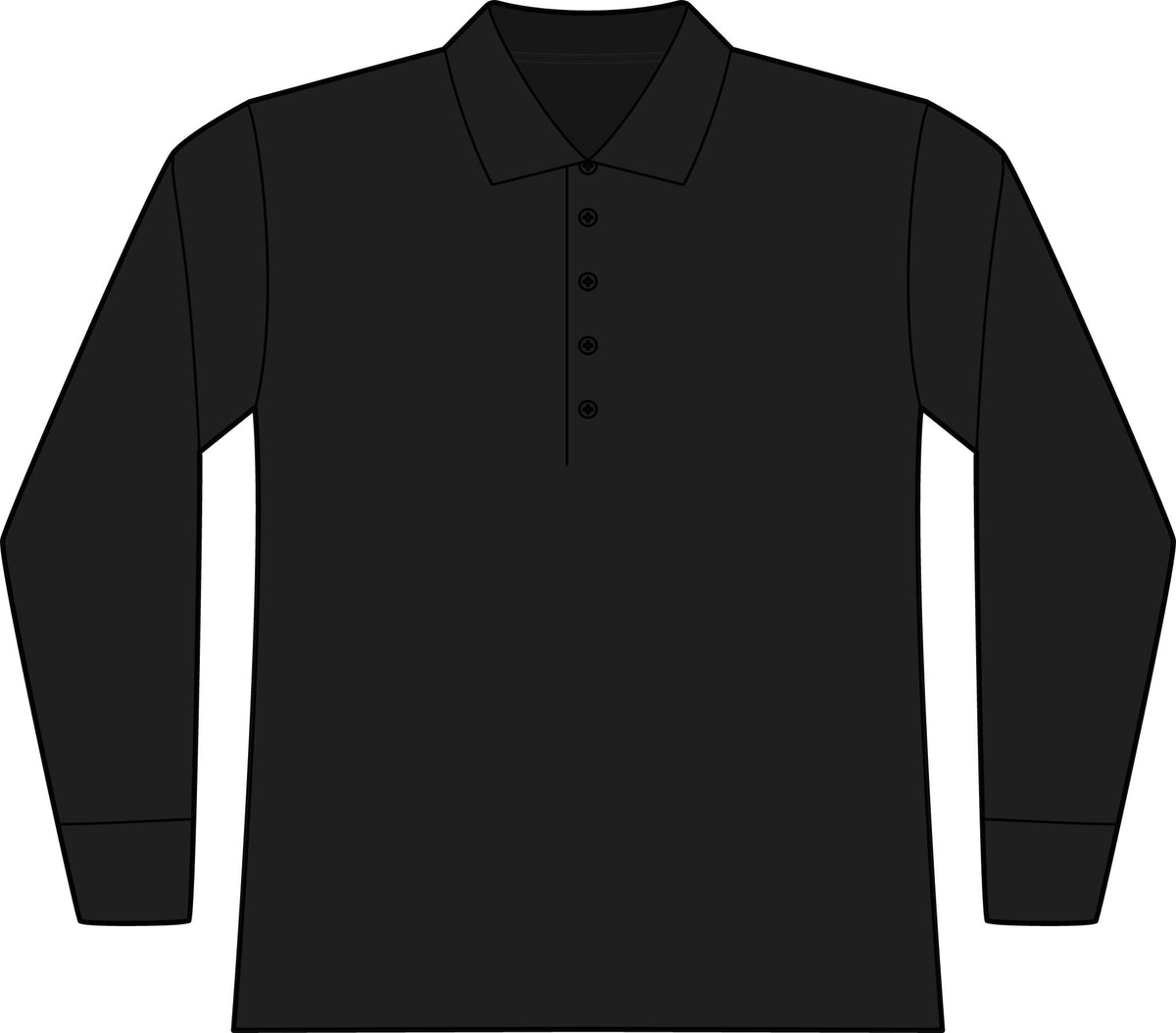 WhiteFyr Women's Performance Polo - Long Sleeve