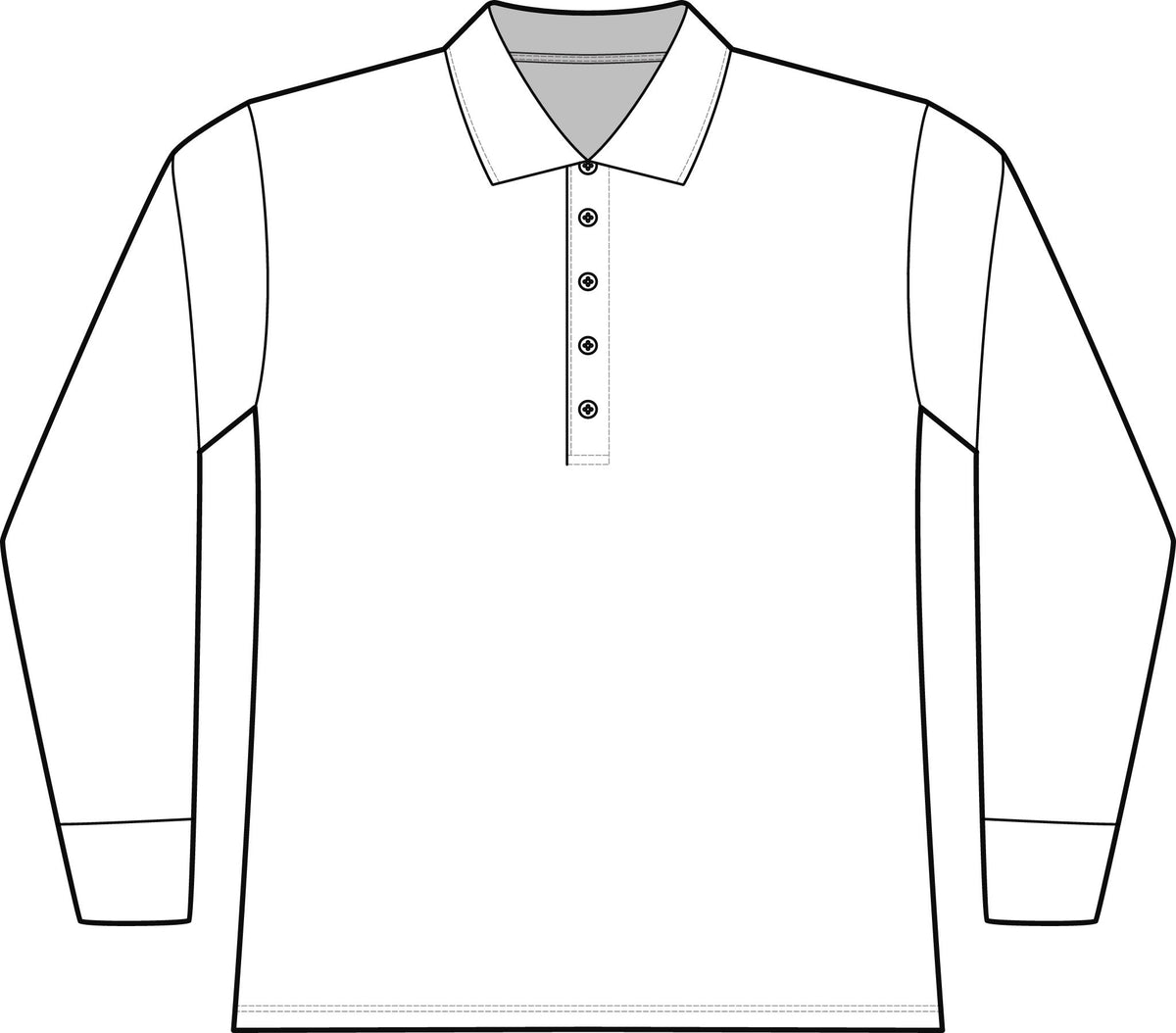WhiteFyr Women's Performance Polo - Long Sleeve