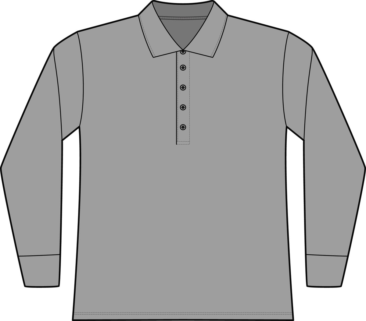 WhiteFyr Women's Performance Polo - Long Sleeve