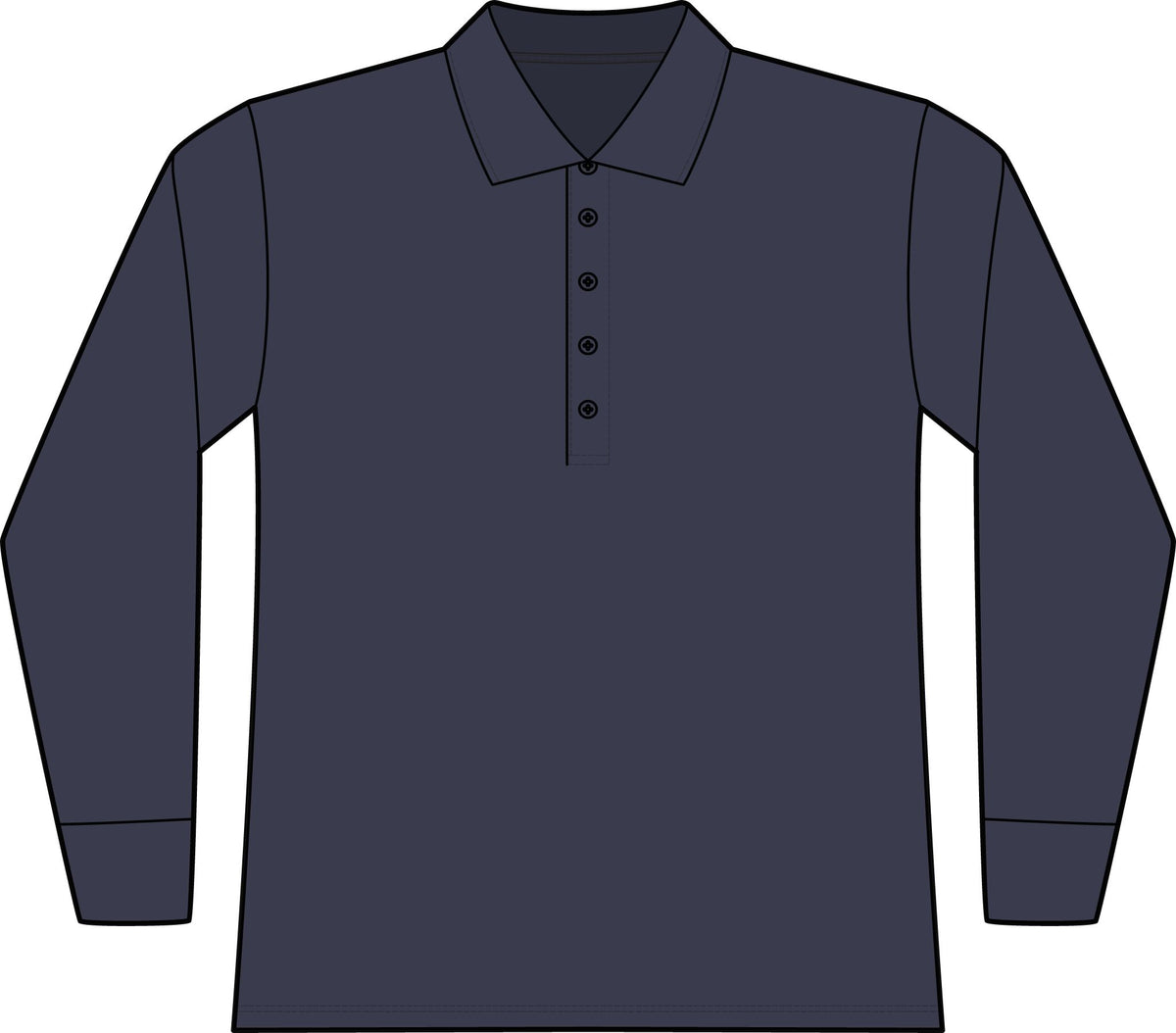 WhiteFyr Women's Performance Polo - Long Sleeve