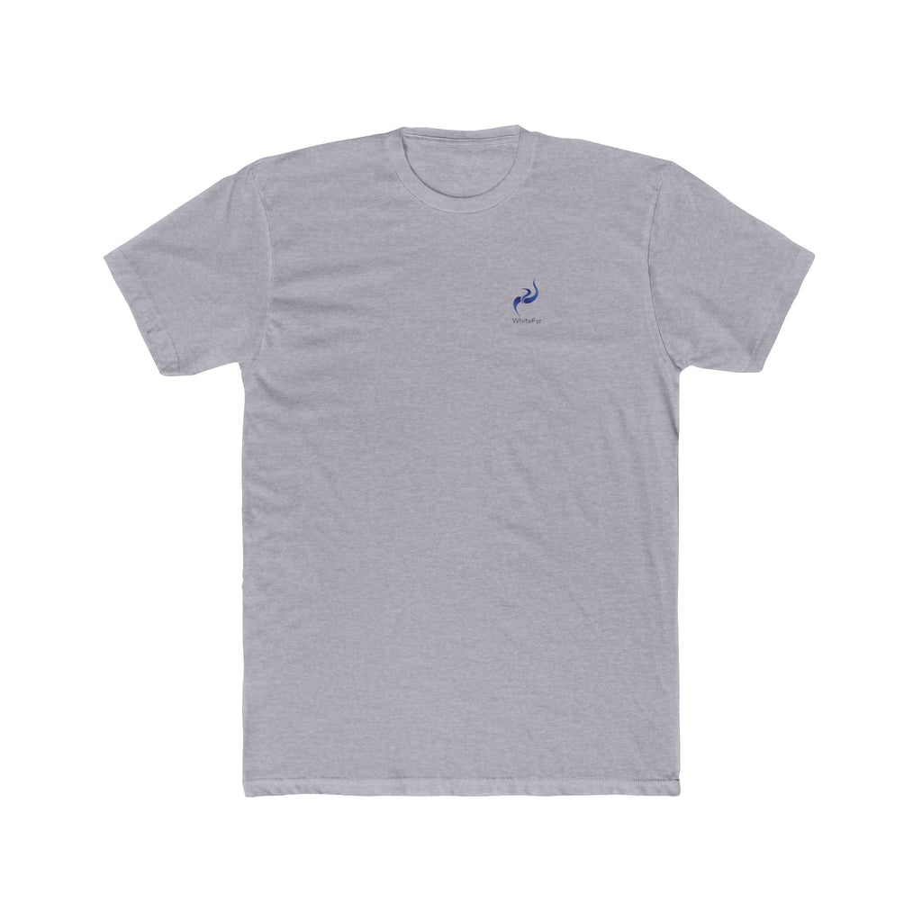 WhiteFyr Men’s Cotton Logo T-Shirt