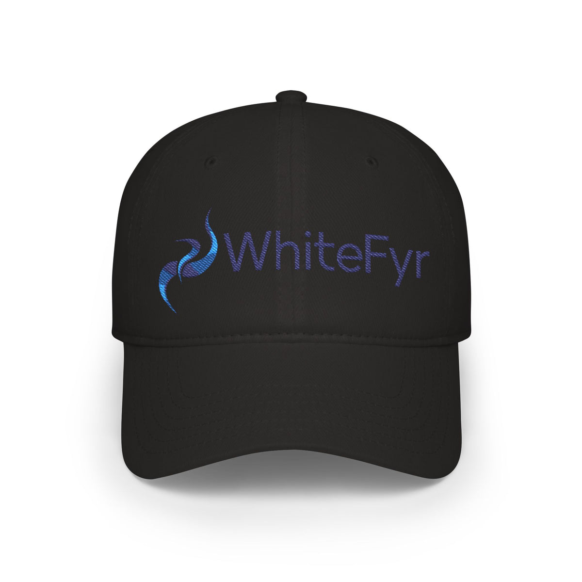 WhiteFyr Low-Profile Embroidered Cap