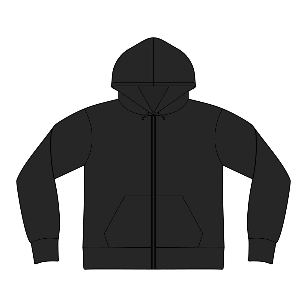 WhiteFyr Women's Fitted Zip Hoodie