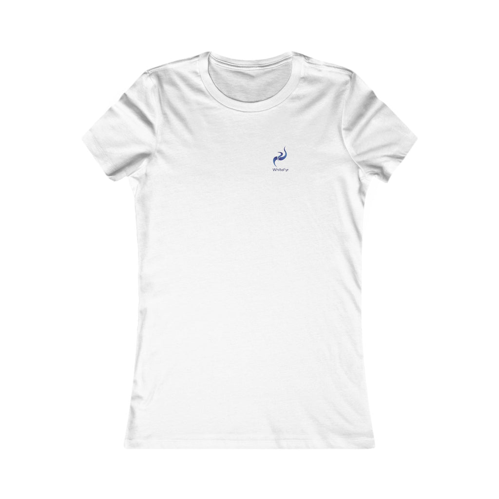 WhiteFyr Women’s Slim-Fit Logo T-Shirt