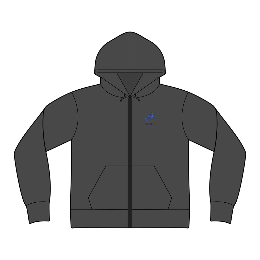 WhiteFyr Women's Fitted Zip Hoodie