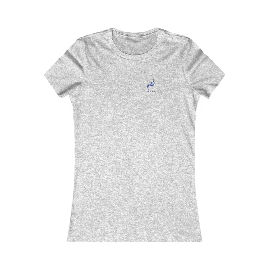 WhiteFyr Women’s Slim-Fit Logo T-Shirt