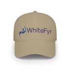 WhiteFyr Low-Profile Embroidered Cap