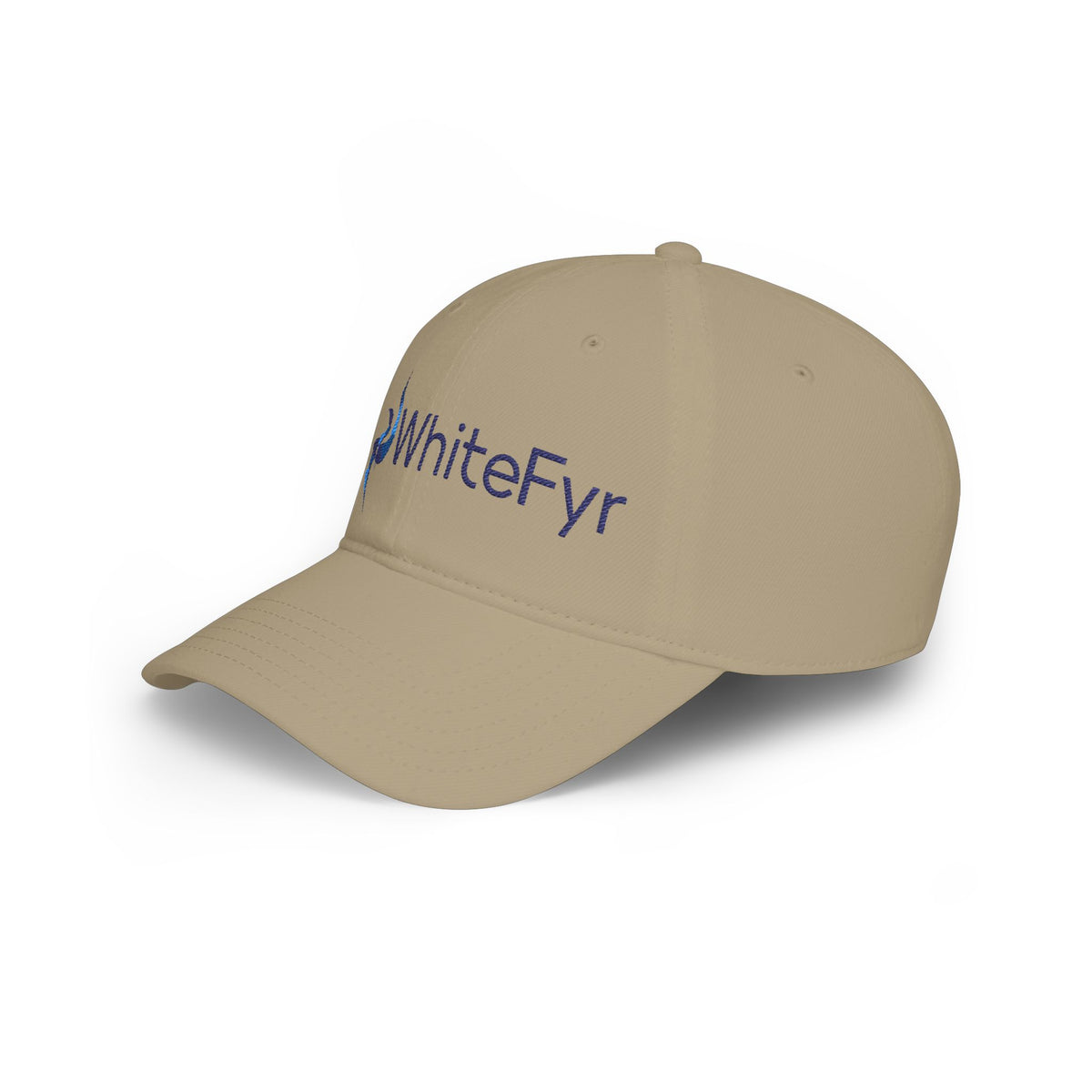 WhiteFyr Low-Profile Embroidered Cap