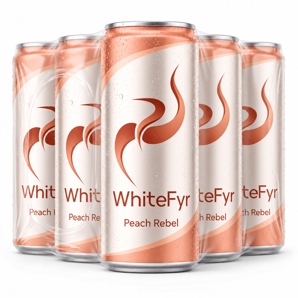 WhiteFyr Peach Rebel wrapped multipack