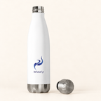 WhiteFyr Insulated Stainless Steel Flask – 20oz / 590ml — flask-open — AI-assisted warm studio background