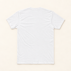 WhiteFyr Men’s Cotton Logo T-Shirt — AI-assisted studio back mockup